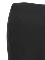 Alessandra Rich Black Virgin Wool Mini Skirt - IT42