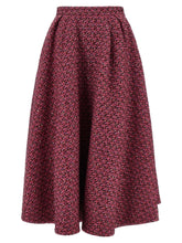 Alessandra Rich Multicolor Polyamide Midi Skirt - IT38