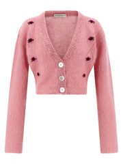 Alessandra Rich Multicolor Wool Cardigan - IT40