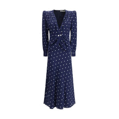 Alessandra Rich Polka dot Dress