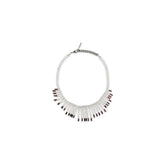 Alessandra Rich Silver Metal Necklace - One Size