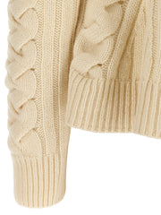 Alexander McQueen Beige Wool Cardigan - S
