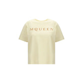 Alexander McQueen Bicolor Cotton T-Shirt