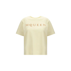 Alexander McQueen Bicolor Cotton T-Shirt