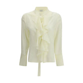 Alexander McQueen Bicolor Silk Shirt