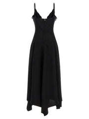 Alexander McQueen Black Acetate Long Dress - IT40