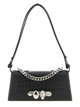 Alexander McQueen Black Calfskin Shoulder Bag