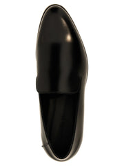 Alexander McQueen Black Calfskin Slip-On Loafers - EU 40 | US 7