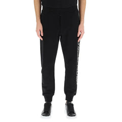 Alexander McQueen Black Cotton Athletic Pants - S