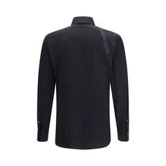 Alexander McQueen Black Cotton Dress Shirt