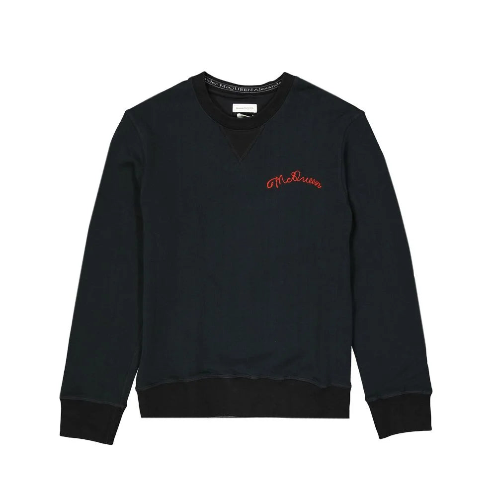 Alexander McQueen Black Cotton Sweatshirt - M