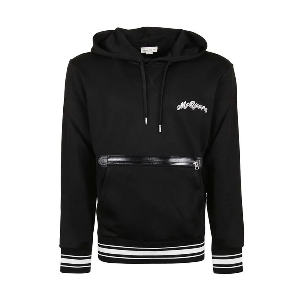 Alexander McQueen Black Cotton Sweatshirt - S