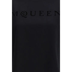 Alexander McQueen Black Cotton T-Shirt