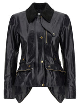 Alexander McQueen Black Cowhide Leather Jacket - IT38