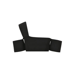 Alexander McQueen Black Elastane Tank Tops - M