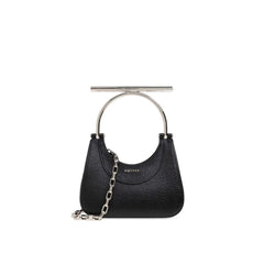Alexander McQueen Black Lamb Leather Handbag