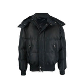 Alexander McQueen Black Polyamide Bomber - 48 | M