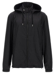 Alexander McQueen Black Polyamide Shell Jacket