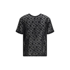 Camiseta de Poliamida Negra Alexander McQueen - IT42 | L