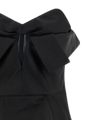 Alexander McQueen Black Polyester Tank Tops