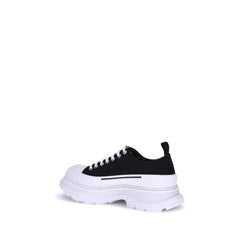 Alexander McQueen Black Rubber Athletic Sneakers