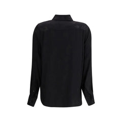 Alexander McQueen Black Viscose Pattern Shirt