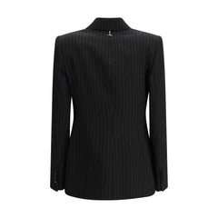 Alexander McQueen Black Wool Blazer - IT40 | M