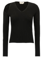 Alexander McQueen Black Wool Cardigan