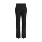 Alexander McQueen Black Wool Dress Pants