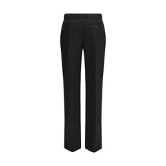 Alexander McQueen Black Wool Dress Pants