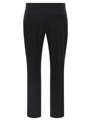 Alexander McQueen Black Wool Dress Pants - IT44