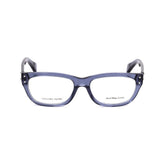 Alexander McQueen Blue Acetate Frames - Eyeglasses