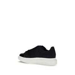 Alexander McQueen Blue Calf Leather Bos Taurus Chunky Sneakers