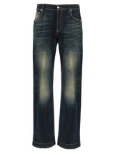 Alexander McQueen Blue Cotton Jeans Denim