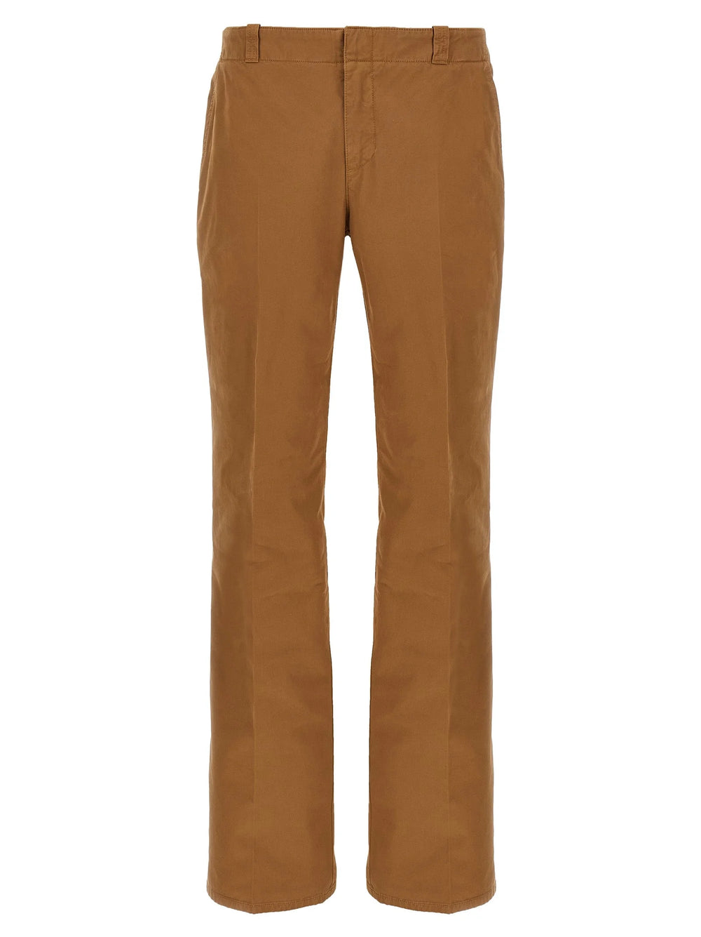 Alexander McQueen Brown Cotton Chino Pants