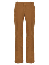 Alexander McQueen Brown Cotton Chino Pants