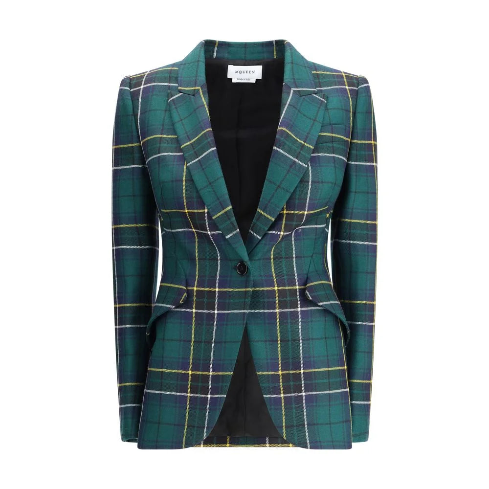 Alexander McQueen Check patterned Blazer - IT44 | L - Sport Jackets