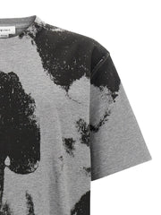 Alexander McQueen Gray Cotton T-Shirt