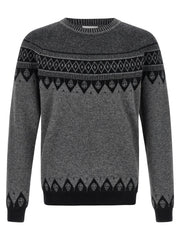 Alexander McQueen Gray Wool Cardigan
