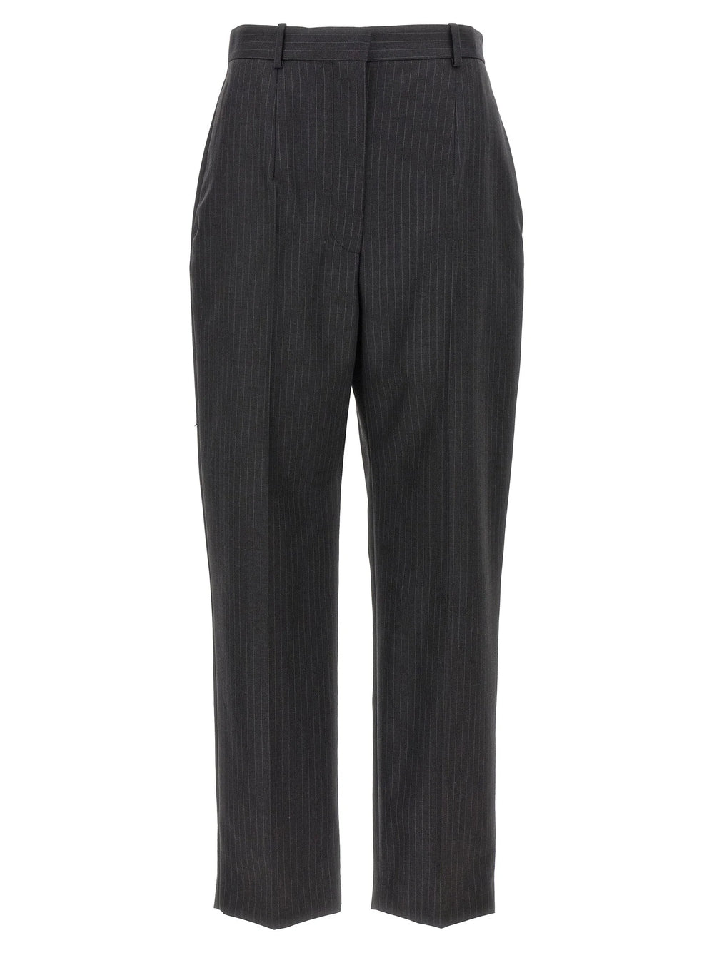 Alexander McQueen Gray Wool Dress Pants - IT44
