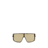 Alexander McQueen Havana T-Bar Visor Sunglasses - Sunglasses