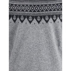 Alexander McQueen Jacquard pattern with skulls Sweater - Sweaters