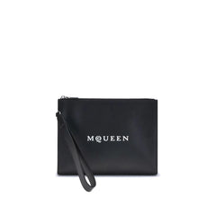 Alexander McQueen Leather Pouch - Wrist Bags
