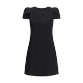 Alexander McQueen Mini Dress in Wool - Dresses
