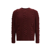 Alexander McQueen Mixed Wool Sweater - Sweaters