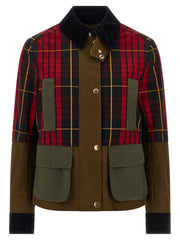 Alexander McQueen Multicolor Cotton Full-Length Jacket - IT42