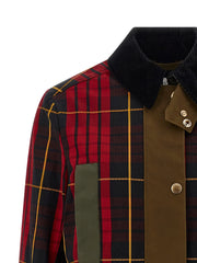 Alexander McQueen Multicolor Cotton Full-Length Jacket - IT42