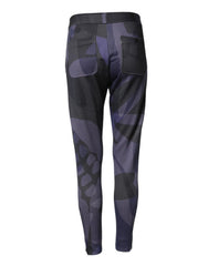 Alexander McQueen Multicolor Patterned Tapered Fit Men Pants - IT44 | XS