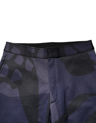 Alexander McQueen Multicolor Patterned Tapered Fit Men Pants - IT44 | XS