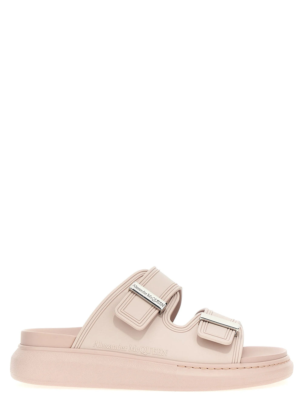 Alexander McQueen Multicolor Rubber Slides - EU37/US7